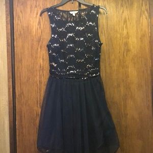 Speechless Navy Blue Prom Dress Size 9